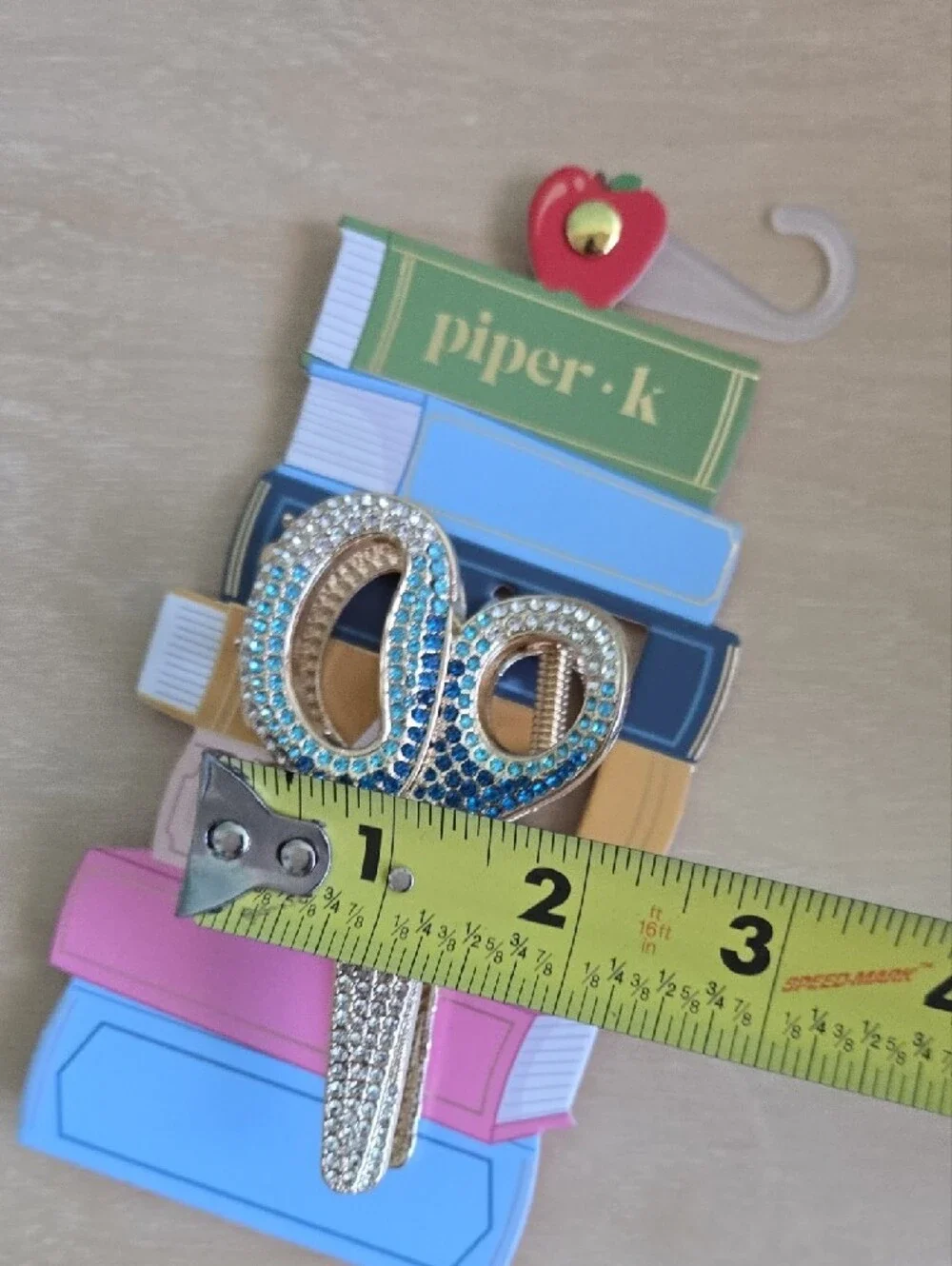 Piper K Scissors Hair Clip NEW
